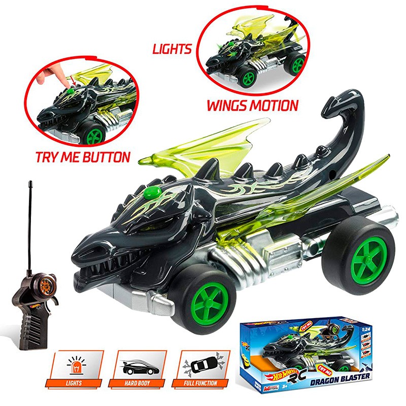 R/C HOT WHEELS DRAGON BLASTER