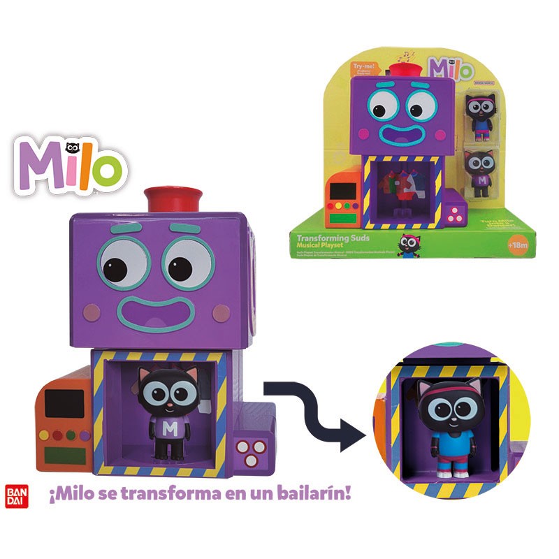 MILO PLAYSET MUSICAL SUDS TRAN