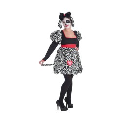DISFRAZ AD DALMATA CORAZON MUJ