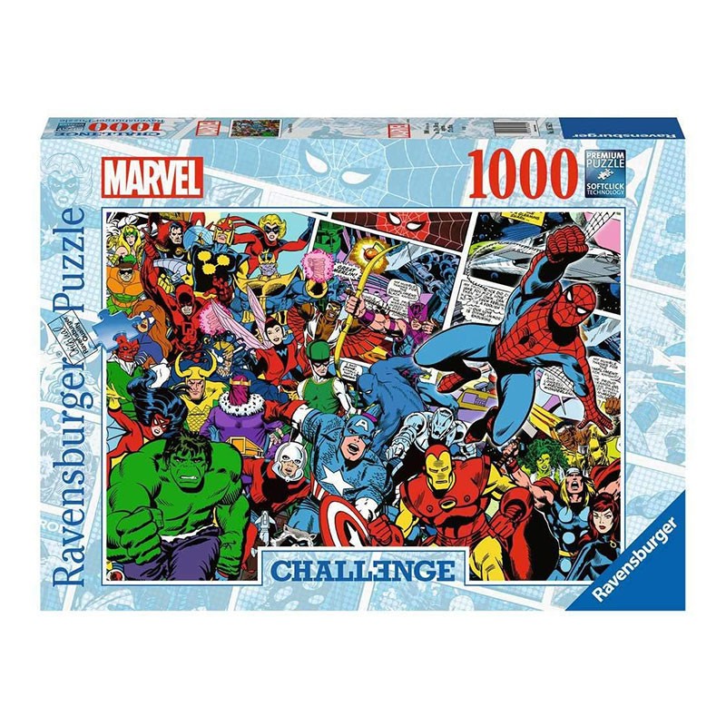 PUZZLE 1000P CHALLENGE MARVEL