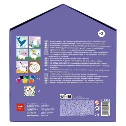 MI PRIMERA PINTURA CON DEDOS