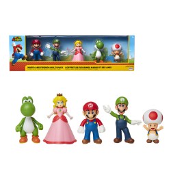 SUPER MARIO PACK DE 5 FIGURAS