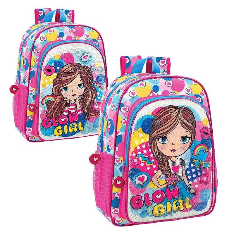 GLOWLAB SEQUINS MOCHILA 33 CM.