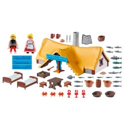 ASTERIX LA CABAÑA DE ORDENALFA