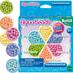 AQUABEDS PACK ABALORIOS PASTEL