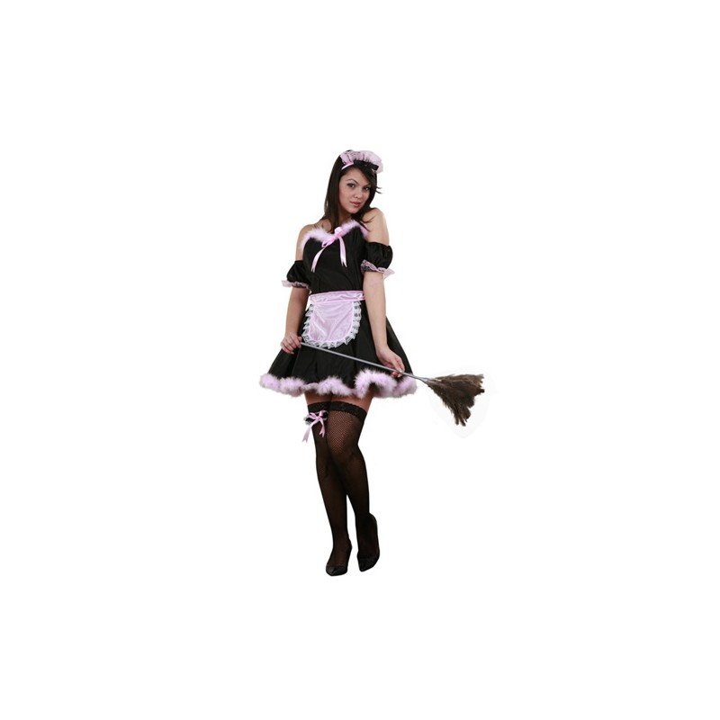 DISFRAZ SIRVIENTA FRANCESA T.U