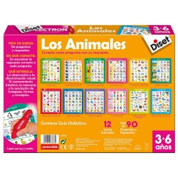 LECTRON LAPIZ LOS ANIMALES