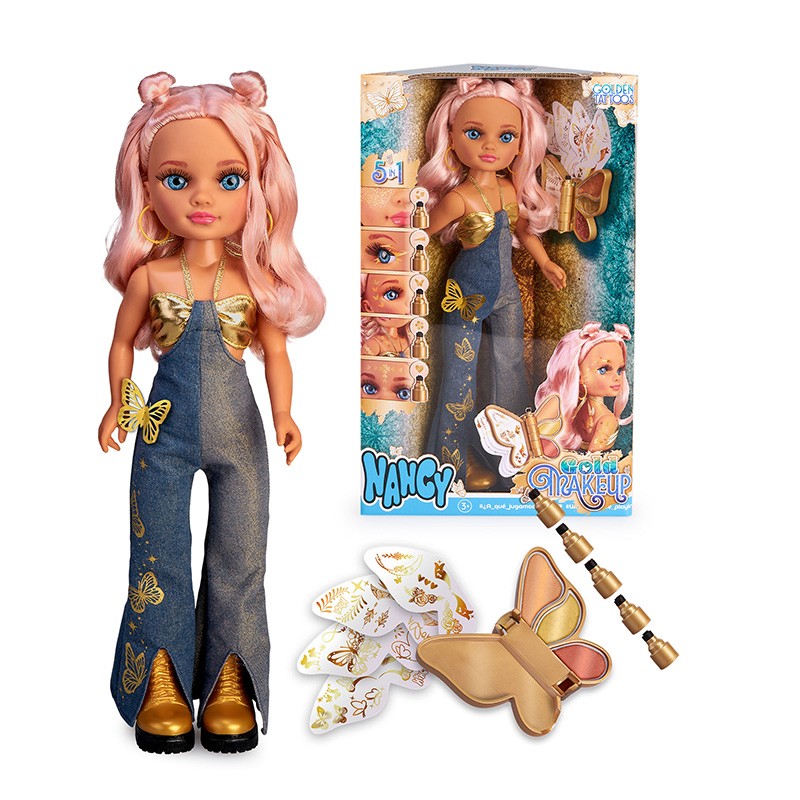 NANCY MAQUILLAJE DORADO