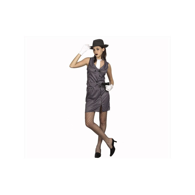 DISFRAZ MUJER GANGSTER AD T.U