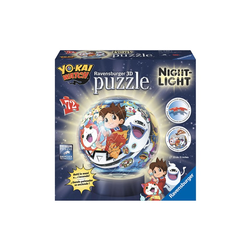 PUZZLEBALL LAMPARA 72P YO KAI