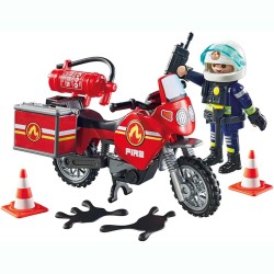 ACTION HEROES MOTO DE BOMBEROS