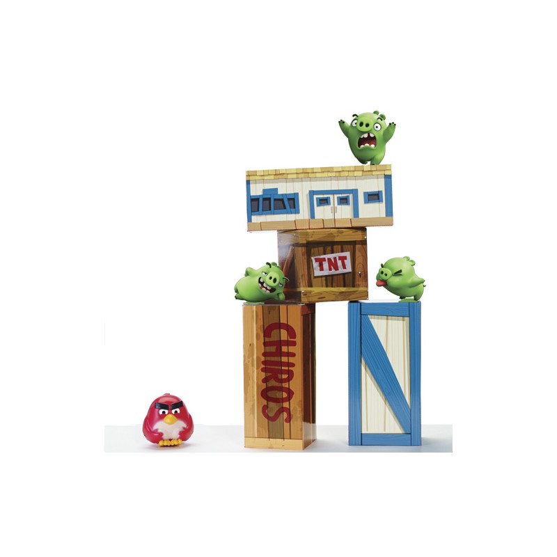 ANGRY BIRDS SET EXPLOSION