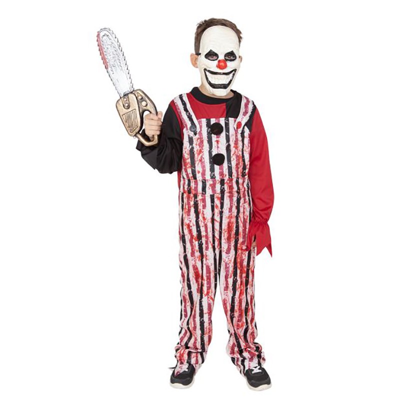 DISFRAZ PAYASO CHIFLADO INF 7-