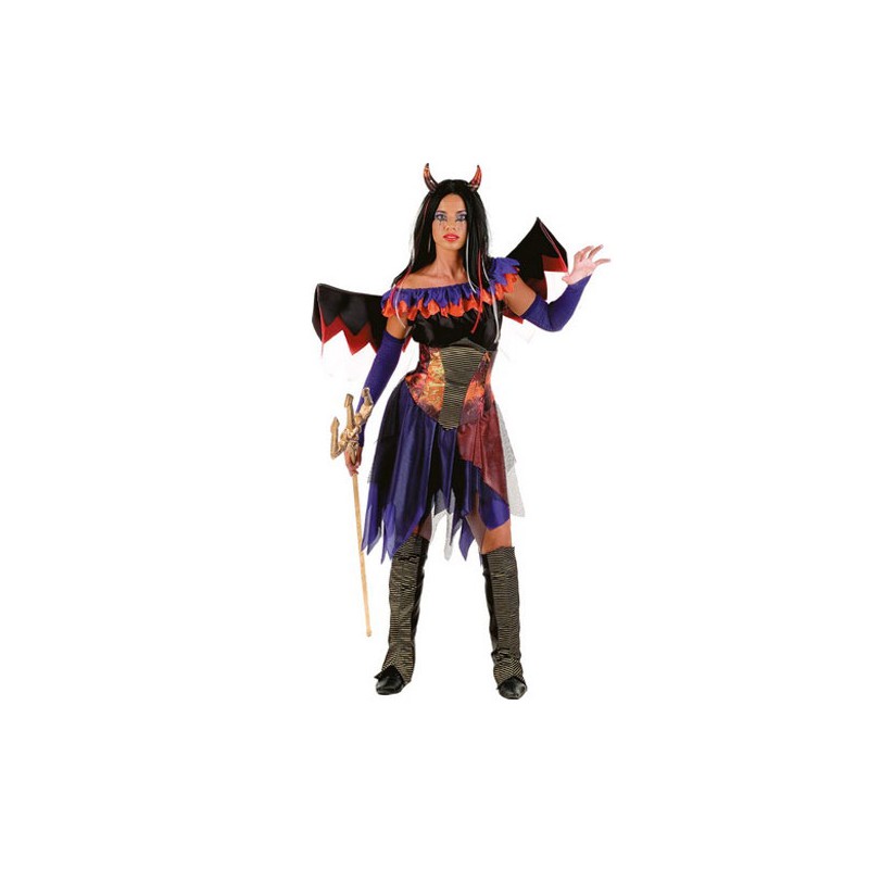 DISFRAZ DIABLESA ALAS T.M