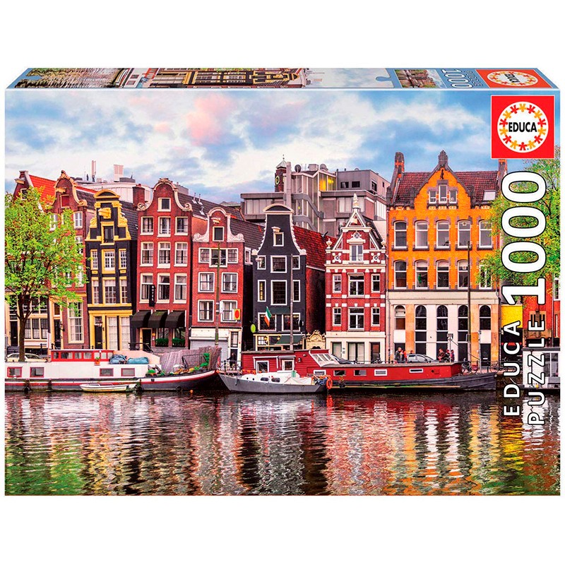 PUZZLE 1000P CASAS DANZANTES A