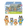 BLUEY PACK 4 FIGURAS FAMILY
