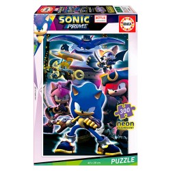 PUZZLE 300P SONIC NEON