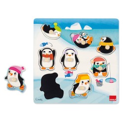 PUZZLE PINGUINOS POSICIONES  (