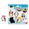 PUZZLE PINGUINOS POSICIONES  (