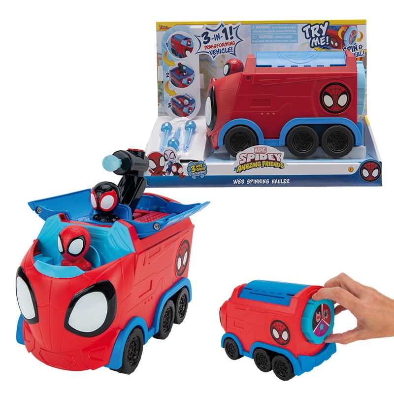 SPIDEY VEHICULO TRANFORMABLE 3