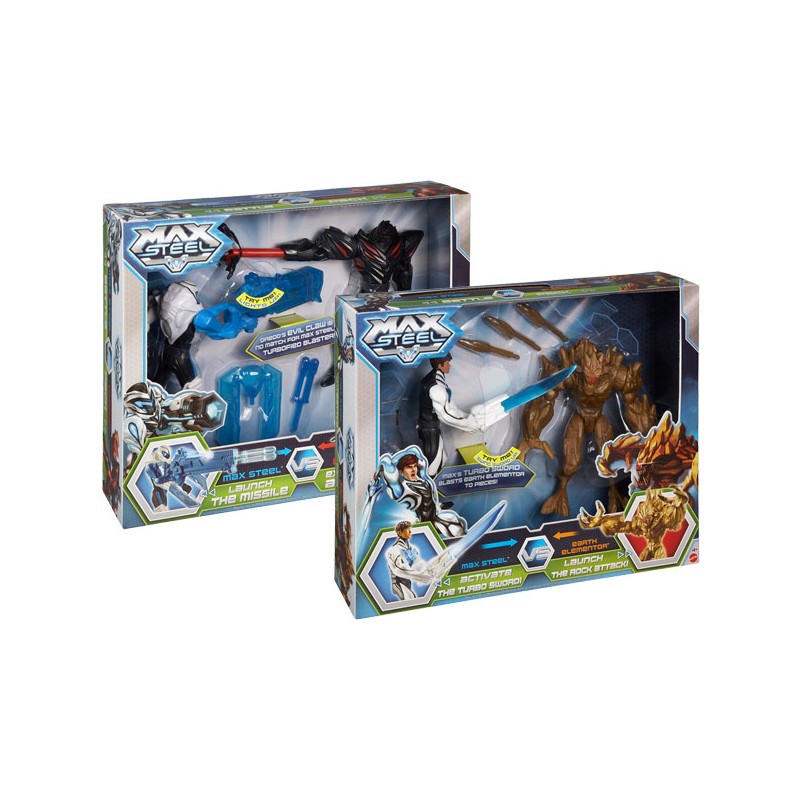 MAX STEEL PACK DE BATALLA