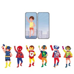 JUEGO MAGNETICO MIX&MATCH SUPE