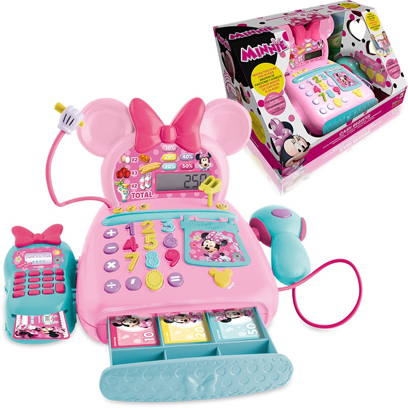 MINNIE CAJA REGISTRADORA ELECT