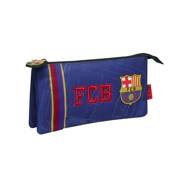 BARÇA PORTATODO DOBLE BORDADO