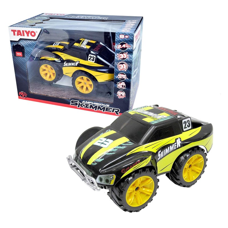 COCHE SKIMMER NEGRO/NEON AMARI