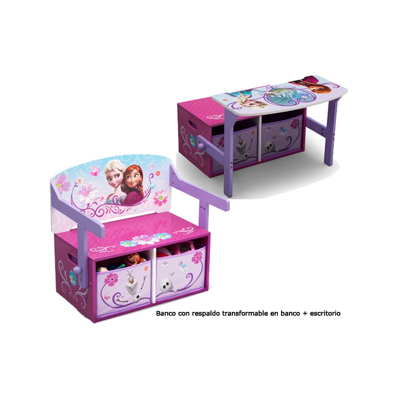 FROZEN BANCO ESCRITORIO 2 en 1