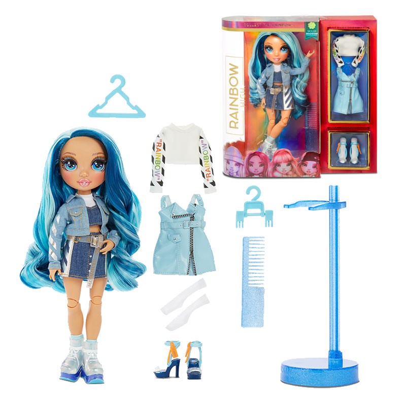 RAINBOW HIGH FASHION DOLL SKYL