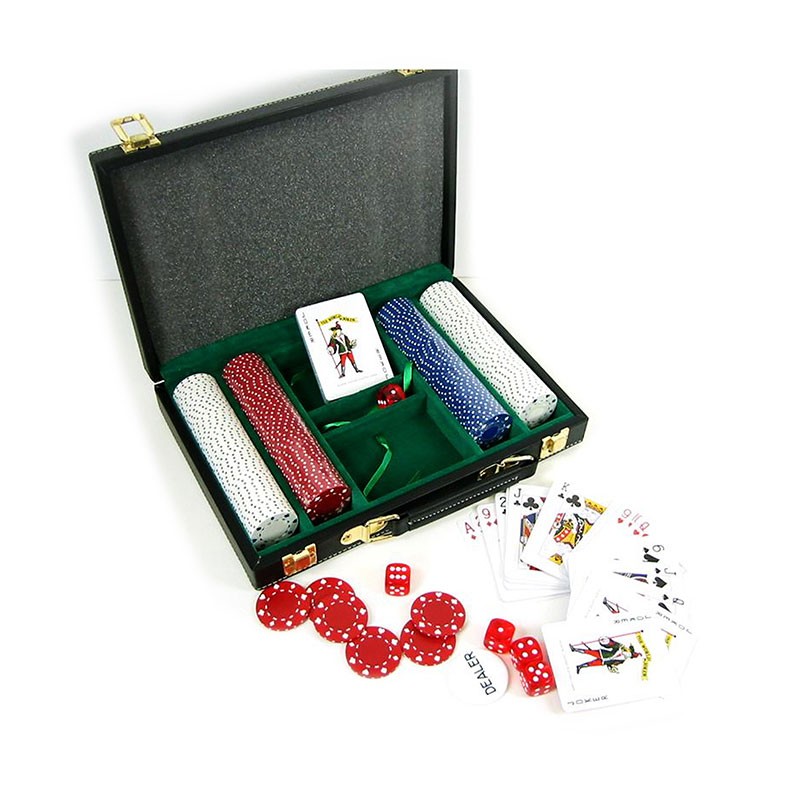 POKER EN MALETA PVC (200 ficha