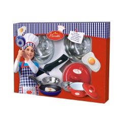 SET UTENSILIOS-SARTEN CAZO Y