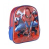 MOCHILA INF 3D SPIDERMAN METAL