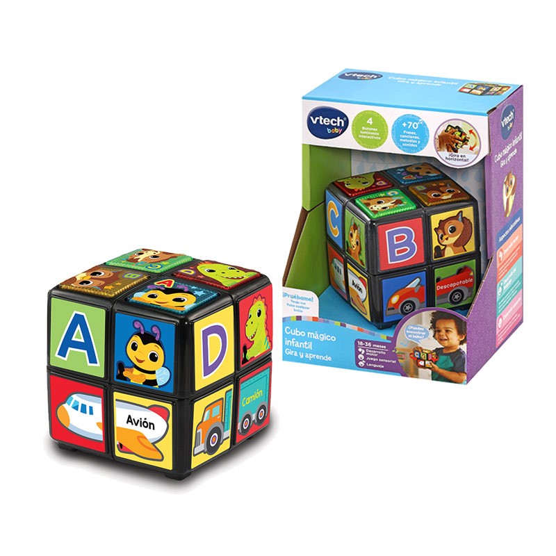 CUBO MAGICO INFANTIL GIRA Y AP
