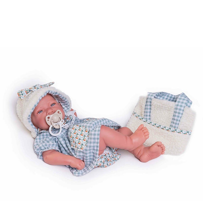 MUÑECA RECIEN NACIDA CON BOLSI