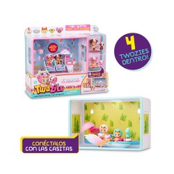 TWOZIES PLAYSETS + 2 BABIES +