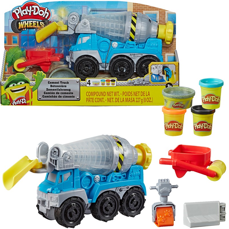 PLAYDOH CAMION DE CEMENTO