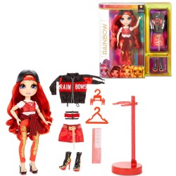 RAINBOW HIGH FASHION DOLL RUBY