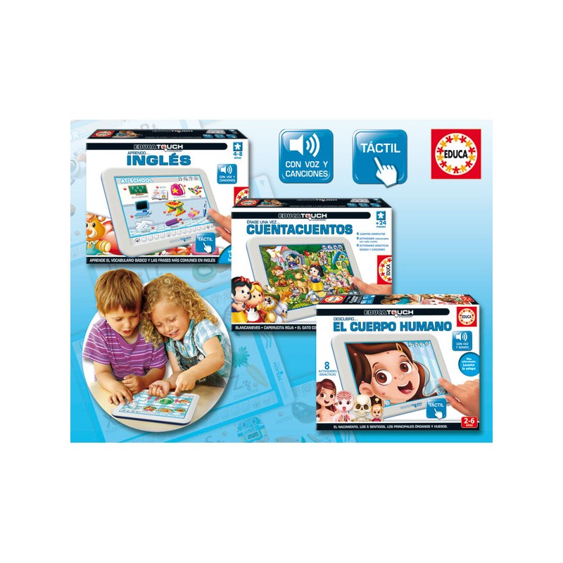 EDUCA TOUCH JR CUERPO HUMANO