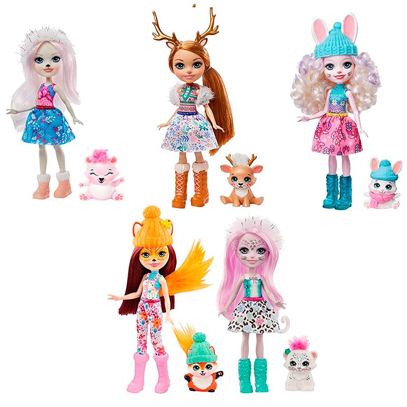 ENCHANTIMALS PACK 5 VALLE NEVA