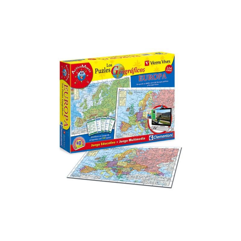 MAPA GEO EUROPA VICENS VIVES