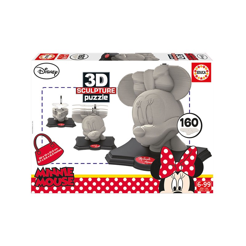 3D SCULPTURE PUZZLE MINNIE