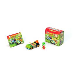 T-RACERS GLOW RACE CAR & RACER