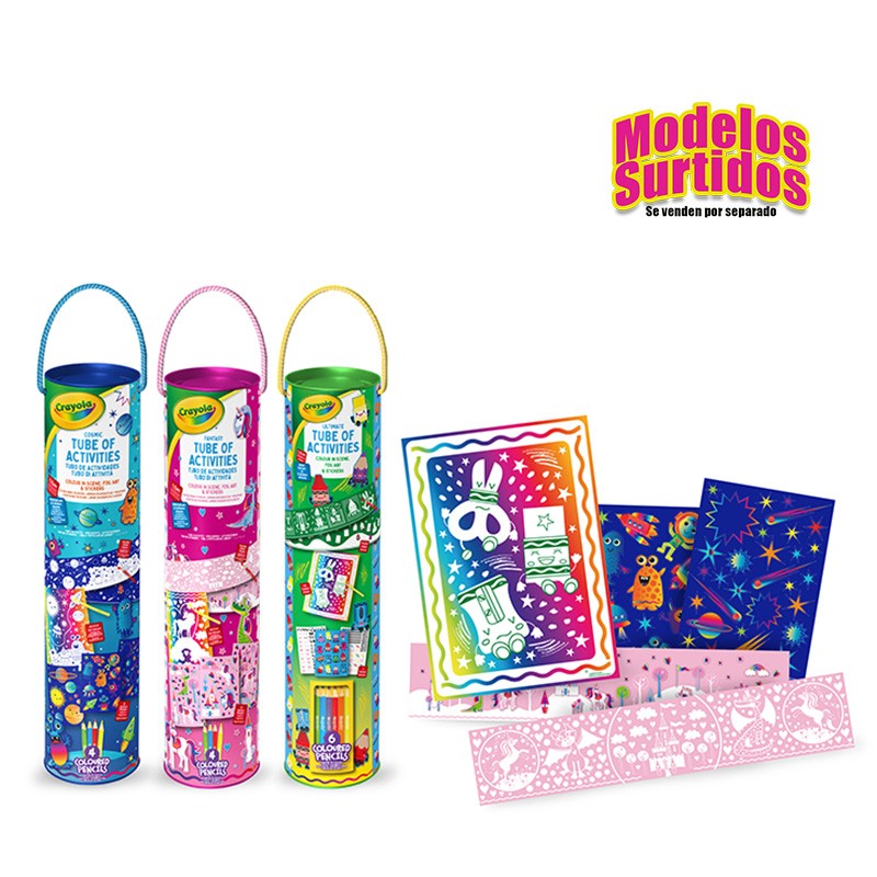 TUBOS CREATIVOS 3 MODELOS SURT