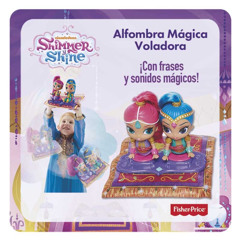 SHIMMER Y SHINE ALFOMBRA MAGIC