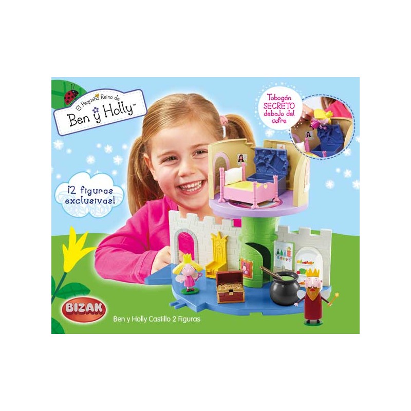 BEN Y HOLLY CASTILLO+2 FIGURAS