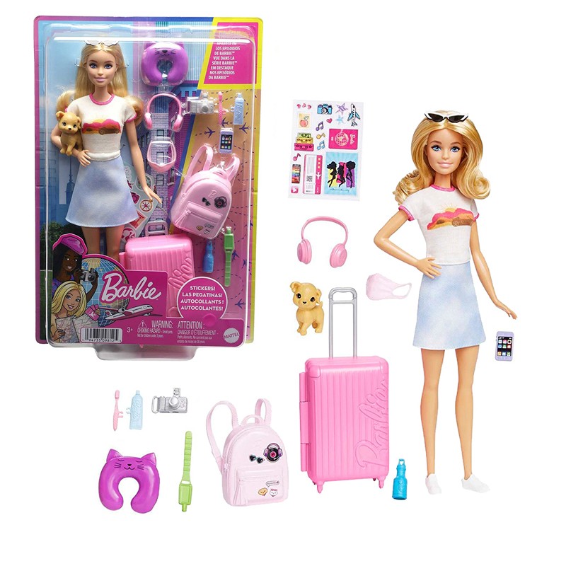 BARBIE VAMONOS DE VIAJE MALIBU