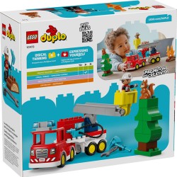 DUPLO CAMION DE BOMBEROS CON M