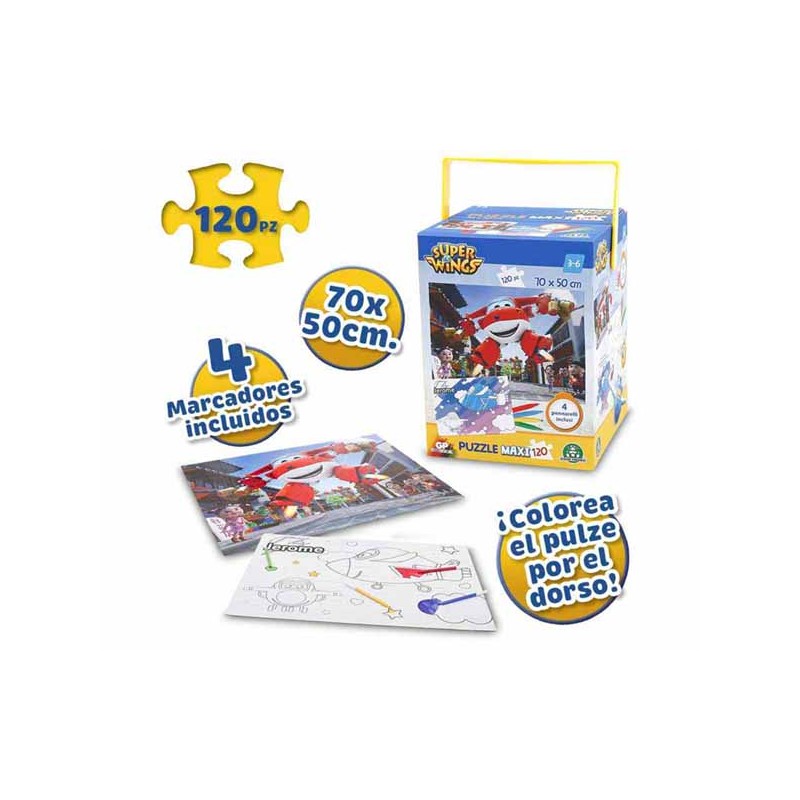 SUPER WINGS PUZZLE 120 PIEZAS